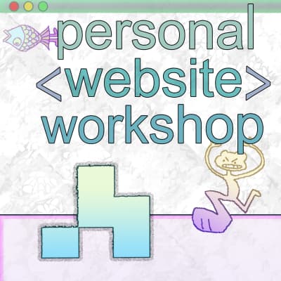 Personal Website Workshop title card