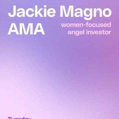 Jackie Magno AMA poster